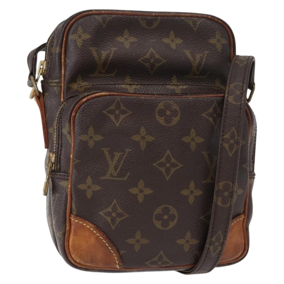 LOUIS VUITTON Monogram Amazon Shoulder Bag M45236 Auth France: LOUIS VUITTON Monogram Amazon Shoulder Bag M45236 Auth France This authentic Louis Vuitton Monogram Amazon Shoulder Bag (Model: M45236) is a stylish accessory crafted from durable Monogram Canvas. Des