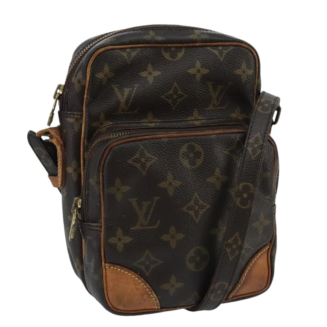 Louis Vuitton Amazon Monogram Canvas M45236 Women's Shoulder Bag France: Louis Vuitton Amazon Monogram Canvas M45236 Women's Shoulder Bag France This is a Louis Vuitton Monogram Amazon shoulder bag, model M45236, crafted from monogram canvas. Designed for women, it feature