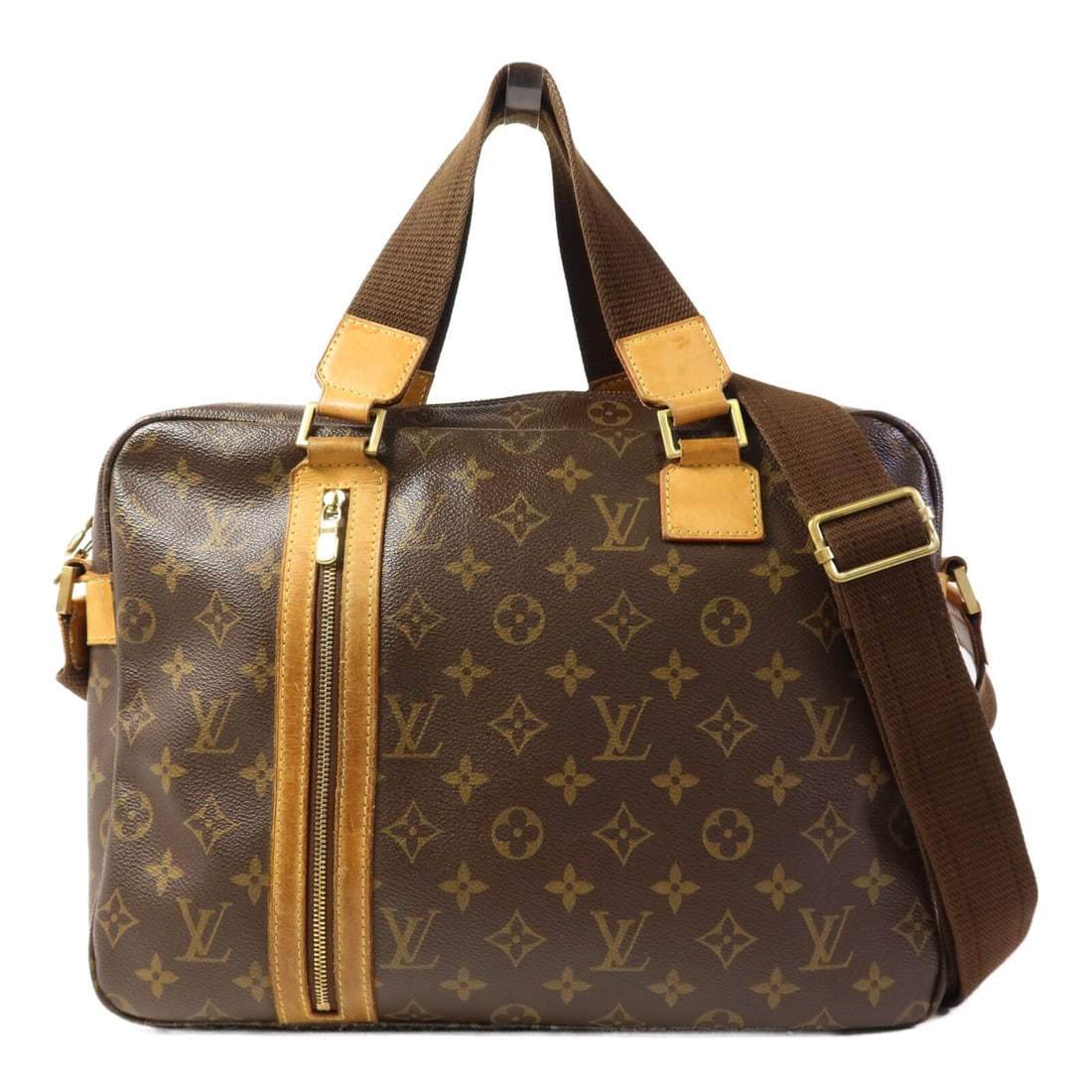 Louis Vuitton Sac Bosphore M40043 2 Way Monogram Shoulder Bag: Louis Vuitton Sac Bosphore M40043 2 Way Monogram Shoulder Bag Louis Vuitton Sac Bosphore 2 Way Shoulder Bag, model M40043, in brown Monogram and PVC coated canvas. Designed for women, this regular-siz
