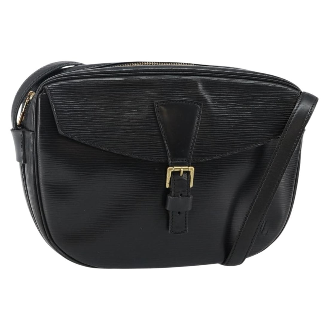 Louis Vuitton M52152 Jeune Fille MM Black Epi Leather Shoulder Bag: Louis Vuitton M52152 Jeune Fille MM Black Epi Leather Shoulder Bag Louis Vuitton Jeune Fille MM shoulder bag in black Epi leather, made in France. This women's bag features a compact silhouette with a