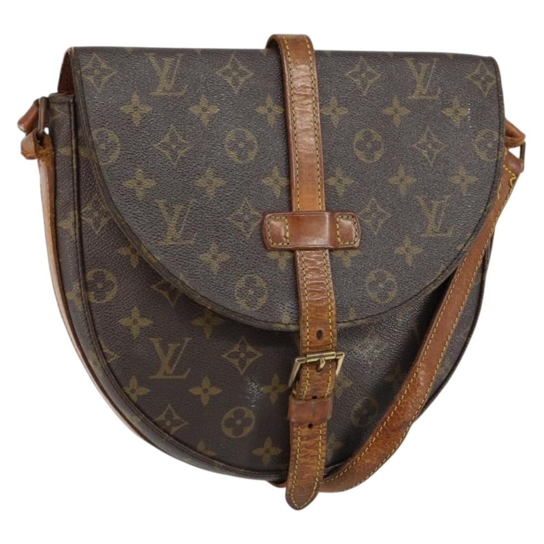 LOUIS VUITTON Monogram Chantilly GM Shoulder Bag M51232 Made in France: LOUIS VUITTON Monogram Chantilly GM Shoulder Bag M51232 Made in France This Louis Vuitton Monogram Chantilly GM Shoulder Bag M51232 is a chic accessory that embodies classic French craftsmanship. Made
