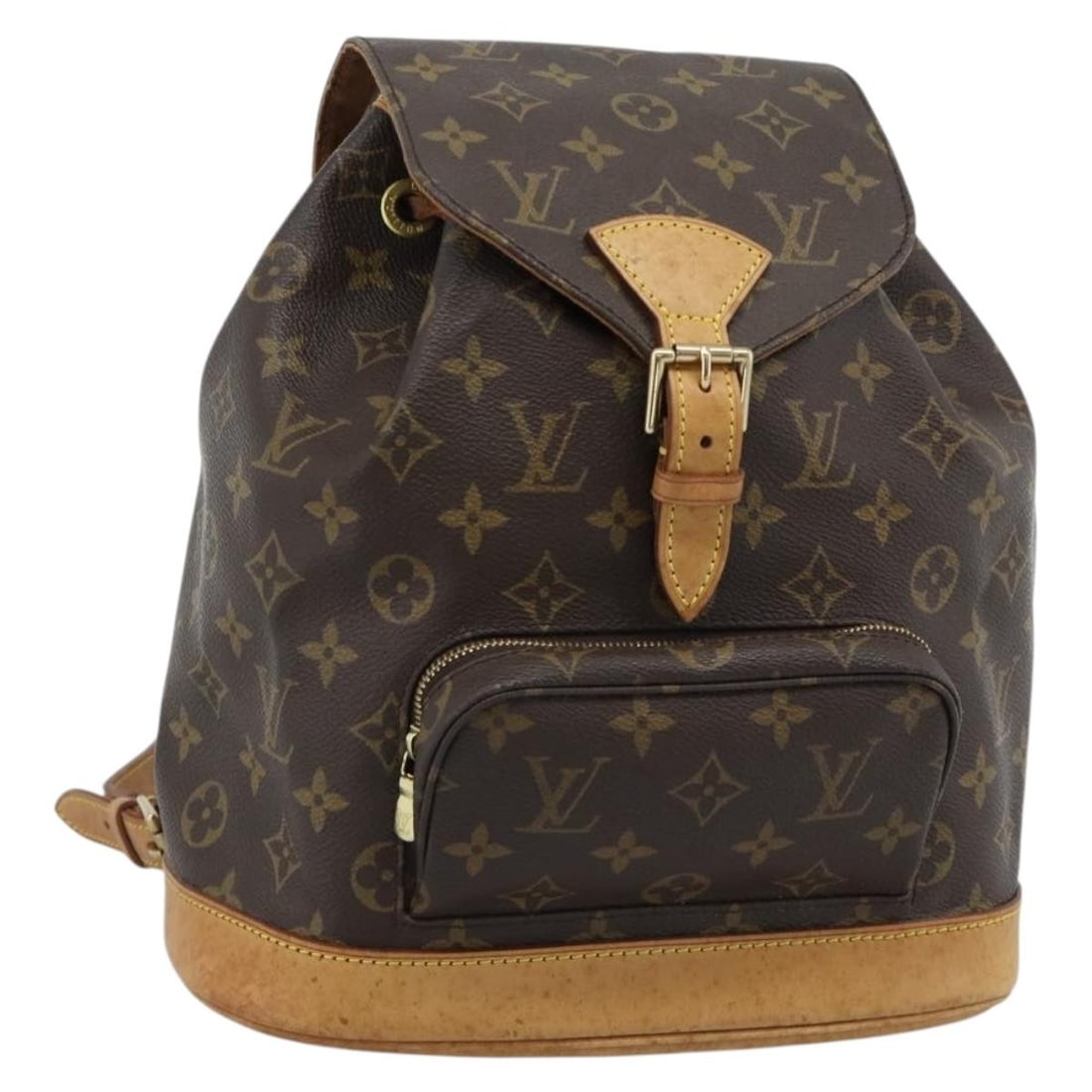 Louis Vuitton M51136 Montsouris MM Monogram Canvas Backpack: Louis Vuitton M51136 Montsouris MM Monogram Canvas Backpack A Louis Vuitton Monogram Montsouris MM backpack in Monogram Canvas, made in France. The bag is identified by product number M51136 and comes