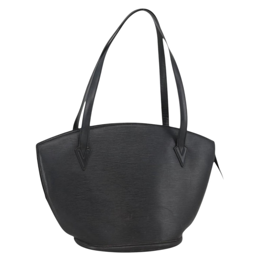 Louis Vuitton Epi Leather Saint Jacques black shoulder bag M52272: Louis Vuitton Epi Leather Saint Jacques black shoulder bag M52272 This Louis Vuitton Epi Saint Jacques Shopping Shoulder Bag in black is crafted from Epi leather and features a spacious design with a 