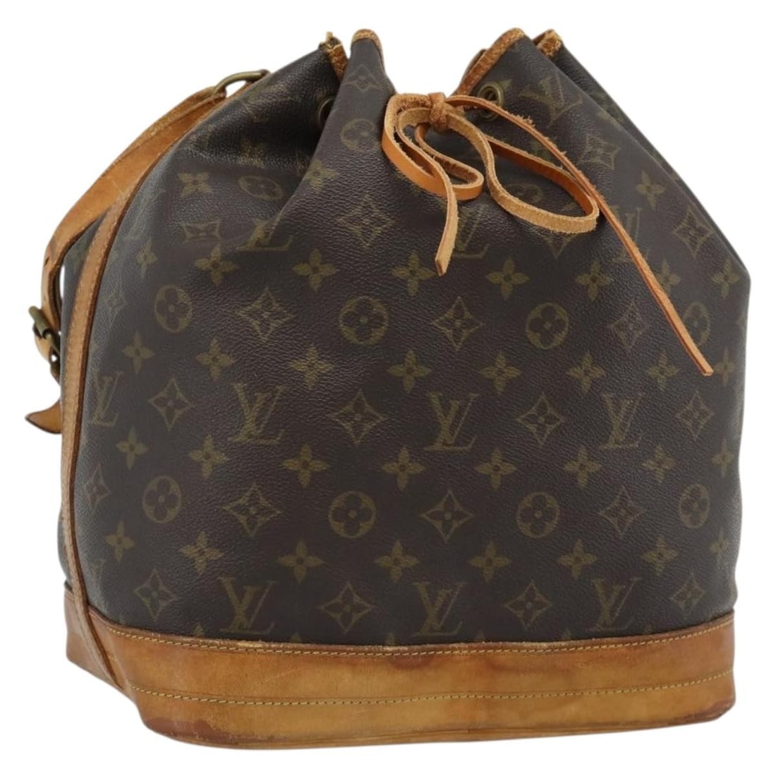 Louis Vuitton Noe Monogram Canvas Shoulder Bag M42224: Louis Vuitton Noe Monogram Canvas Shoulder Bag M42224 Louis Vuitton Monogram Noe shoulder bag in Monogram Canvas, made in France. The bag features a shoulder strap and is identified by product no. M42