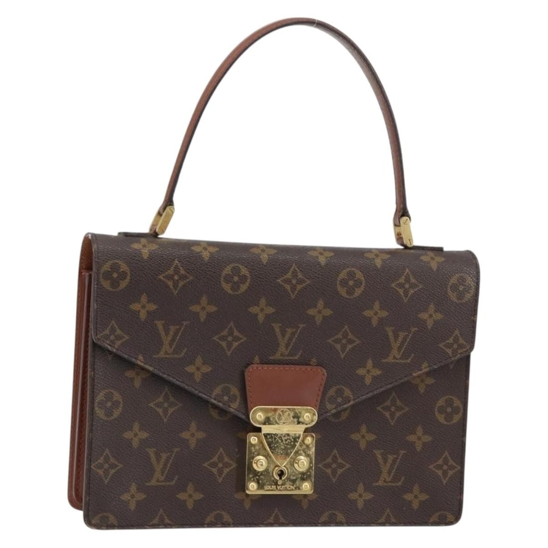 Louis Vuitton Concorde M51190 Monogram Canvas Handbag: Louis Vuitton Concorde M51190 Monogram Canvas Handbag Louis Vuitton Monogram Concorde handbag in Monogram Canvas, made in France. The bag measures approximately W27 cm x H19 cm x D8 cm (W10.6 x H7.5 x