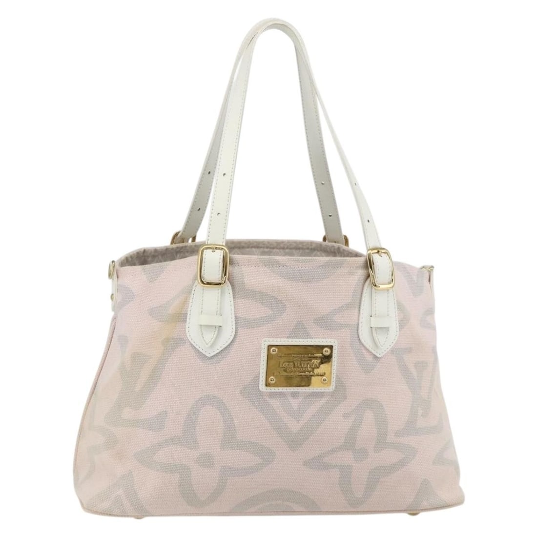 Louis Vuitton M95672 Taicienne PM Pink Canvas Shoulder Bag: Louis Vuitton M95672 Taicienne PM Pink Canvas Shoulder Bag Louis Vuitton Cruise Line Taicienne PM shoulder bag in pink canvas. This women's bag was made in France and includes the bag only; the item b