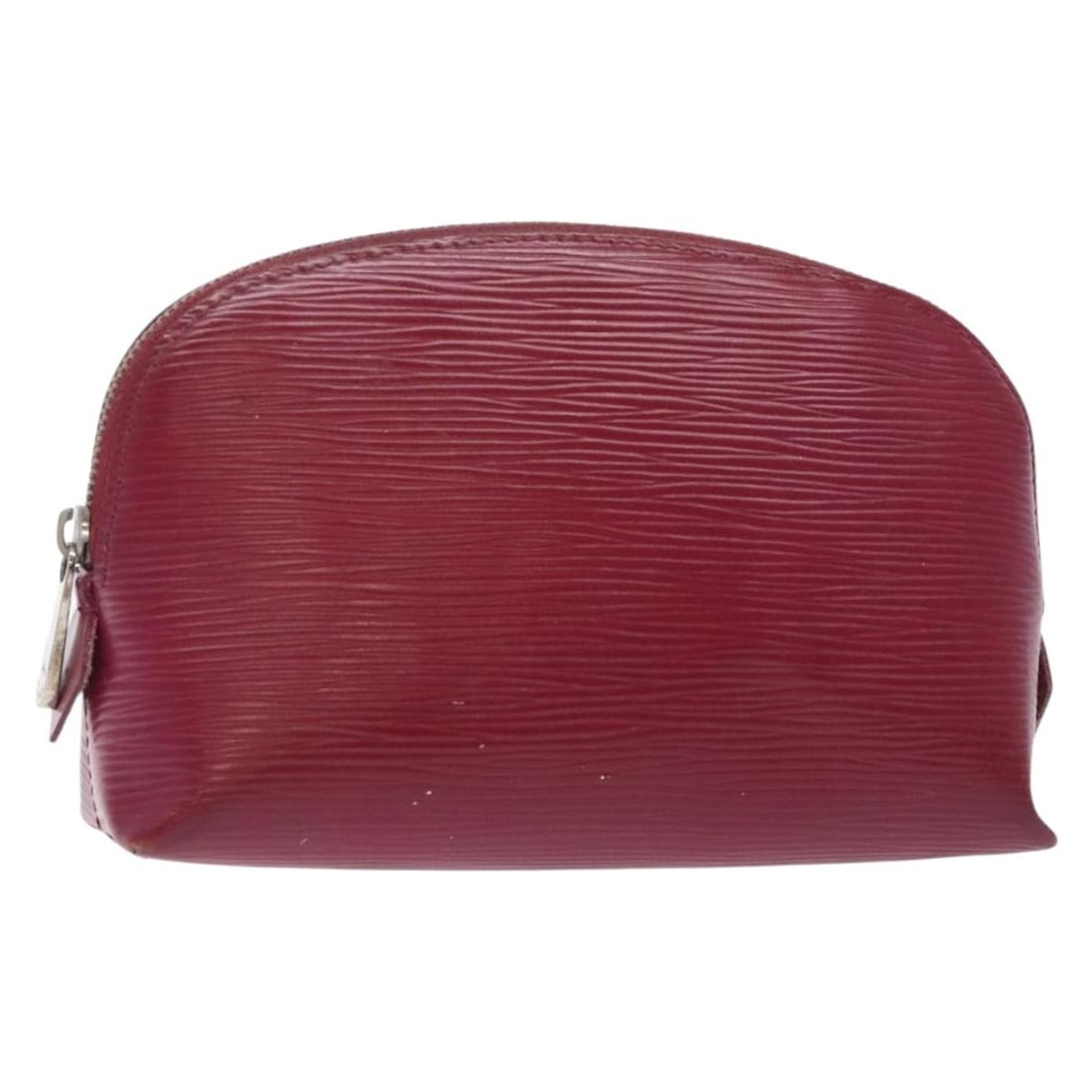 Louis Vuitton Epi Fuchsia Cosmetic Pouch M40641 Authentic: Louis Vuitton Epi Fuchsia Cosmetic Pouch M40641 Authentic This authentic Louis Vuitton Epi Pochette Cosmetic PM Pouch is a stylish and practical accessory, crafted from durable Epi leather in a vibran