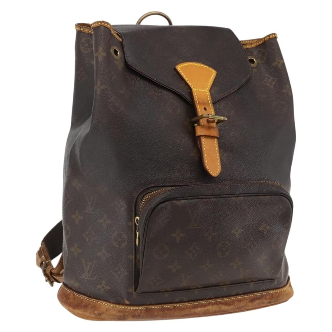 Louis Vuitton Montsouris GM Monogram Canvas Backpack M51135: Louis Vuitton Montsouris GM Monogram Canvas Backpack M51135 This is a Louis Vuitton Monogram Montsouris GM Backpack, style number M51135. Crafted from the brand's iconic monogram canvas, this women's 