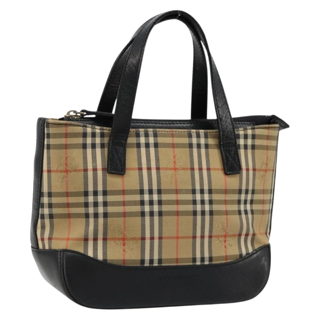 Burberry beige gold canvas leather handbag: Burberry beige gold canvas leather handbag This Burberry Nova Check handbag features a classic beige and gold color scheme in durable canvas with leather accents. Designed for women, it has a compact 