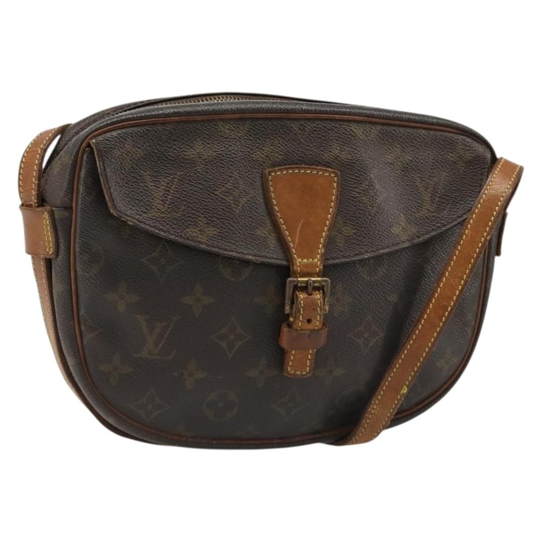 Louis Vuitton Jeune Fille MM Monogram Canvas Shoulder Bag M51226: Louis Vuitton Jeune Fille MM Monogram Canvas Shoulder Bag M51226 Louis Vuitton Monogram Jeune Fille MM shoulder bag in Monogram Canvas, made in France. The bag measures approximately W25 x H18 x D5.5 