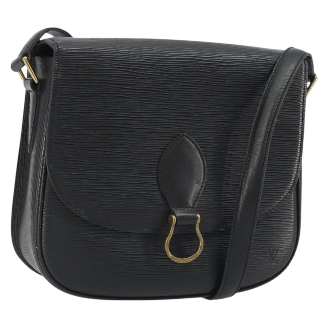 Louis Vuitton M52192 Saint Cloud GM Epi Leather Shoulder Bag Noir: Louis Vuitton M52192 Saint Cloud GM Epi Leather Shoulder Bag Noir Louis Vuitton Saint Cloud GM shoulder bag in Epi leather, presented in Black/Noir. Made in France, this women's shoulder bag features 