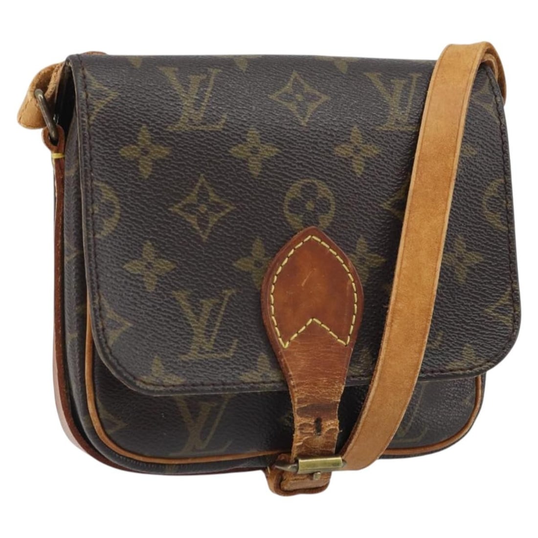 Louis Vuitton Monogram Canvas Cartouchiere PM Shoulder Bag M51254: Louis Vuitton Monogram Canvas Cartouchiere PM Shoulder Bag M51254 This Louis Vuitton Monogram Cartouchiere PM Shoulder Bag is crafted from monogram canvas with a signature pattern. The compact design 