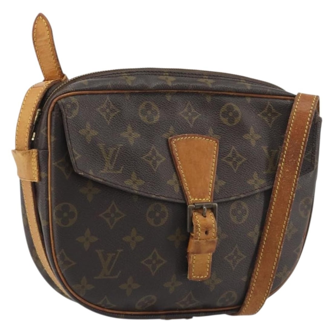 Louis Vuitton M51225 Jeune Fille GM Monogram Canvas Shoulder Bag: Louis Vuitton M51225 Jeune Fille GM Monogram Canvas Shoulder Bag Louis Vuitton Monogram Jeune Fille GM shoulder bag in Monogram Canvas, made in France. This bag measures approximately W26 x H20 x D6 c