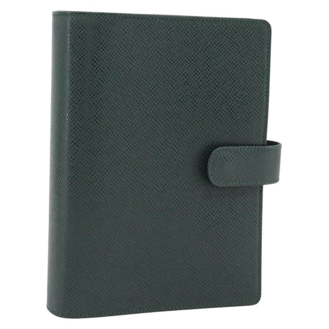 Louis Vuitton R20403 Taiga Leather Agenda MM Planner Cover Epicea: Louis Vuitton R20403 Taiga Leather Agenda MM Planner Cover Epicea Louis Vuitton Taiga Agenda MM day planner cover in Epicea, crafted from Taiga leather. Made in France, this piece is identified by pro