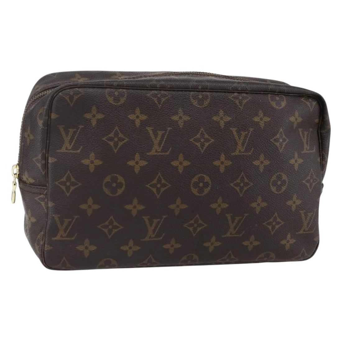 LOUIS VUITTON Monogram Trousse Toilette 28 Clutch Bag M47522 Auth: LOUIS VUITTON Monogram Trousse Toilette 28 Clutch Bag M47522 Auth This authentic LOUIS VUITTON Monogram Trousse Toilette 28 Clutch Bag is a stylish and functional accessory crafted from high-quality M