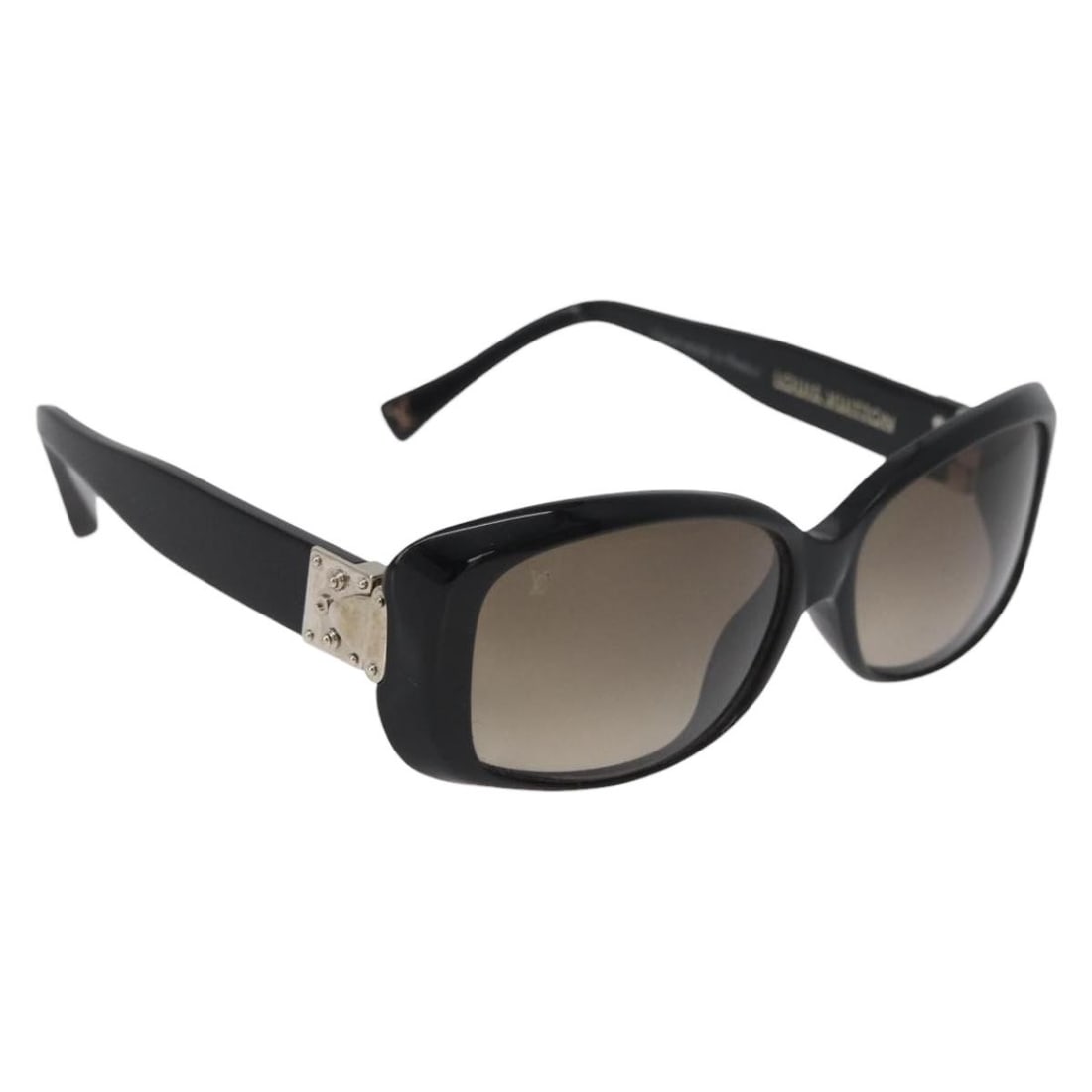Louis Vuitton Spson Black Plastic Sunglasses with Case France: Louis Vuitton Spson Black Plastic Sunglasses with Case France Louis Vuitton Spson sunglasses in black plastic with a sleek, lightweight design. Made in France, this women's pair includes a sunglass ca