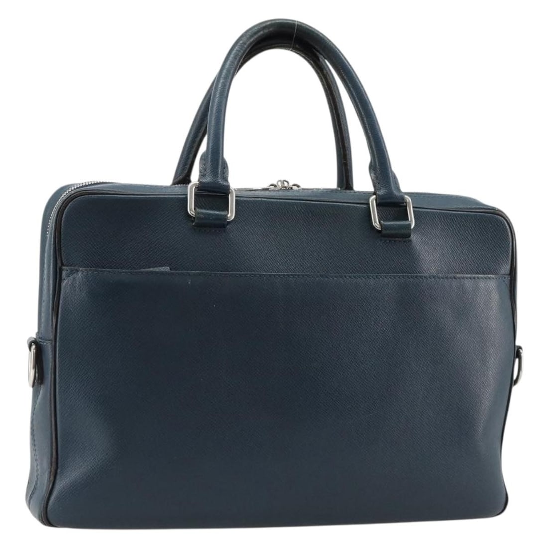 Louis Vuitton M30645 Taiga Leather Blue Business Briefcase Bag: Louis Vuitton M30645 Taiga Leather Blue Business Briefcase Bag Louis Vuitton Taiga Porte Documents Business PDB bag in blue Taiga leather. This business bag was made in France and is identified by pro
