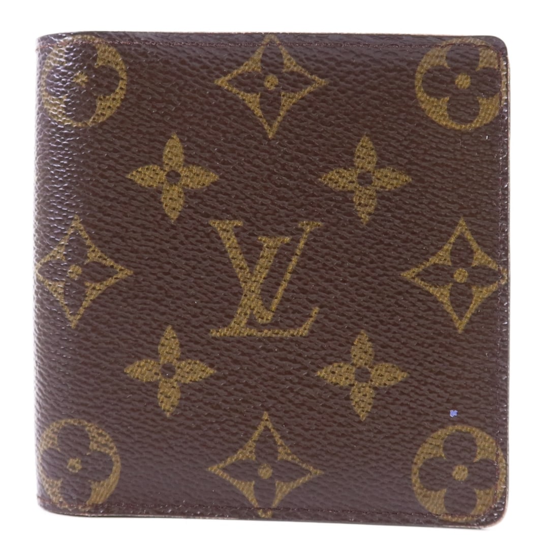 Louis Vuitton M60929 Monogram Bifold Wallet Brown PVC Canvas: Louis Vuitton M60929 Monogram Bifold Wallet Brown PVC Canvas Louis Vuitton LV bifold wallet in brown Monogram and PVC coated canvas. The wallet is a compact bifold style with one wallet compartment, t