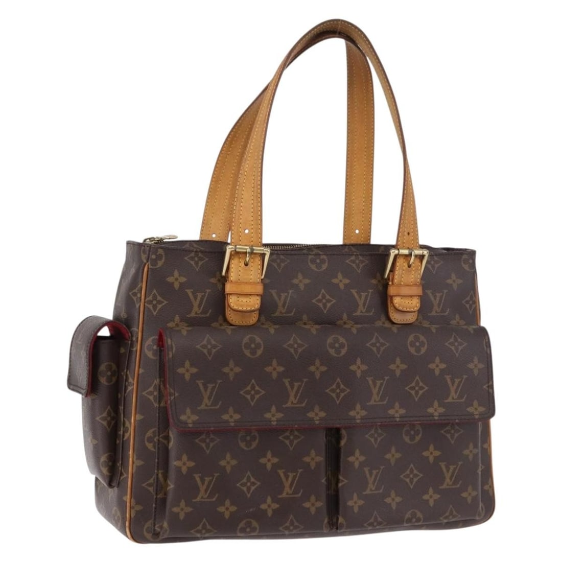 Louis Vuitton M51162 Multipli Cite Monogram Canvas Shoulder Bag: Louis Vuitton M51162 Multipli Cite Monogram Canvas Shoulder Bag Louis Vuitton Monogram Multipli Cite Shoulder Bag in Monogram Canvas, made in France. This pre-owned shoulder bag features the Monogram 
