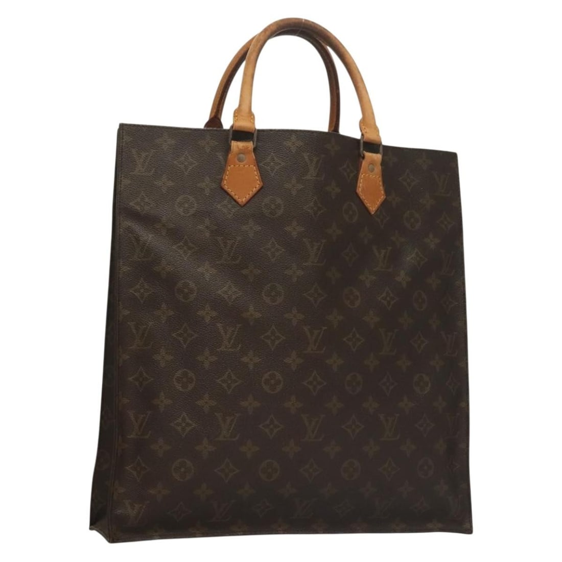 Louis Vuitton Monogram Sac Plat Hand Bag M51140 Vintage Luxury: Louis Vuitton Monogram Sac Plat Hand Bag M51140 Vintage Luxury This LOUIS VUITTON Monogram Sac Plat Hand Bag (Model M51140) is a classic and stylish accessory, crafted from durable Monogram Canvas. Th