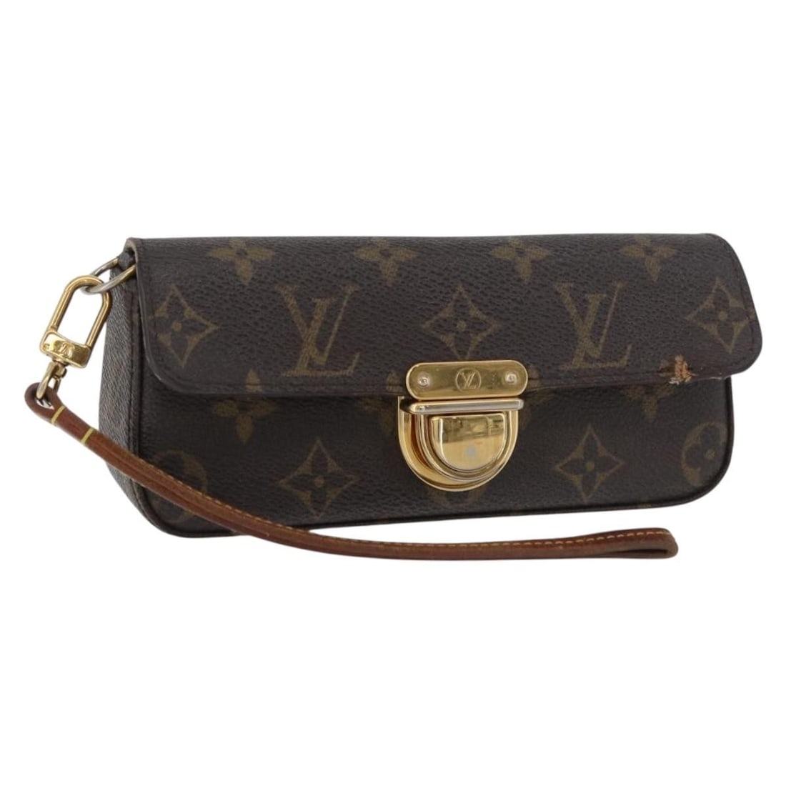 Louis Vuitton M60008 Monogram Canvas Eyeglasses Case France: Louis Vuitton M60008 Monogram Canvas Eyeglasses Case France Louis Vuitton Monogram Pochette Lagoon glasses case in monogram canvas. Made in France, this women's glasses case is offered without the ori