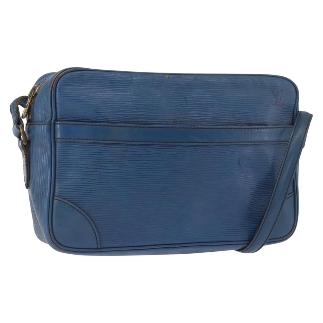 Louis Vuitton M52315 Trocadero 27 Blue Epi Leather Shoulder Bag: Louis Vuitton M52315 Trocadero 27 Blue Epi Leather Shoulder Bag Louis Vuitton Epi Trocadero 27 shoulder bag in blue Epi leather. Made in France, this bag features a shoulder strap with a drop of appro