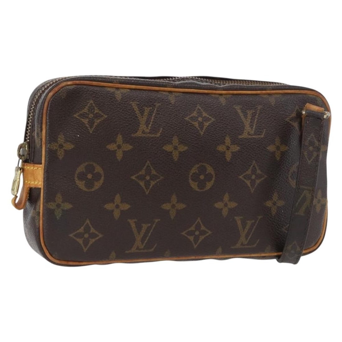 Louis Vuitton Marly Bandouliere Monogram Canvas Shoulder Bag M51828 France: Louis Vuitton Marly Bandouliere Monogram Canvas Shoulder Bag M51828 France This Louis Vuitton Monogram Marly Bandouliere Shoulder Bag features the iconic monogram canvas and is designed for women. The