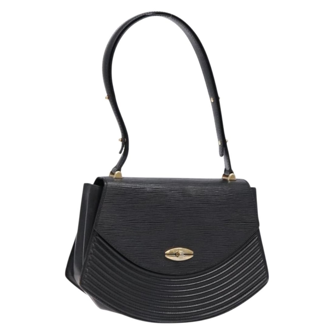 Louis Vuitton Tilsitt Epi Leather Black Shoulder Bag M52482: Louis Vuitton Tilsitt Epi Leather Black Shoulder Bag M52482 This Louis Vuitton Epi Tilsitt shoulder bag in black is crafted from durable Epi leather and features a structured silhouette. Designed for 