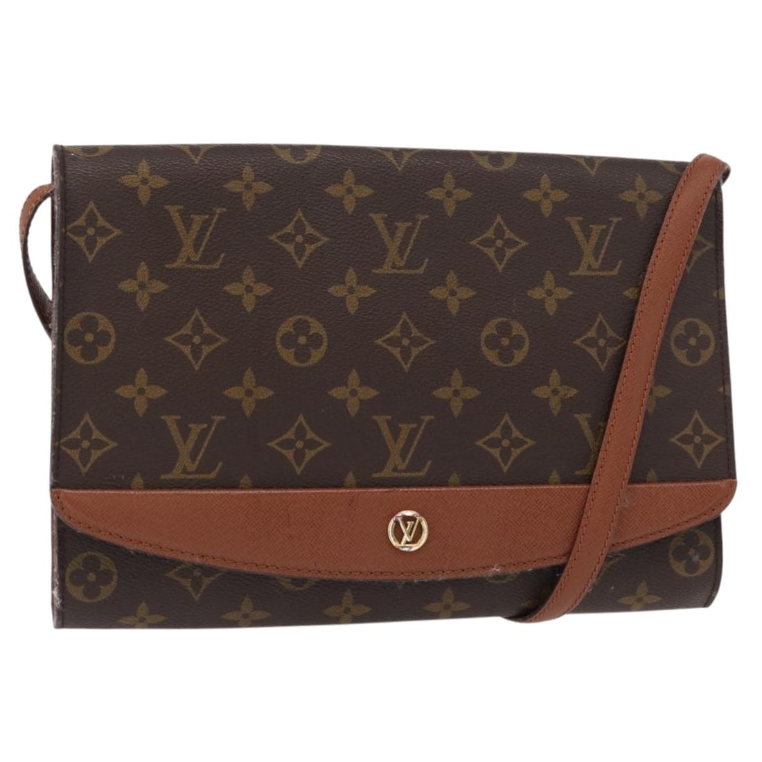 Louis Vuitton M51797 Monogram Canvas Shoulder Bag Bordeaux: Louis Vuitton M51797 Monogram Canvas Shoulder Bag Bordeaux Louis Vuitton shoulder bag in Monogram Canvas with a Monogram pattern and Bordeaux color. It comes with a shoulder strap and was made in Fran