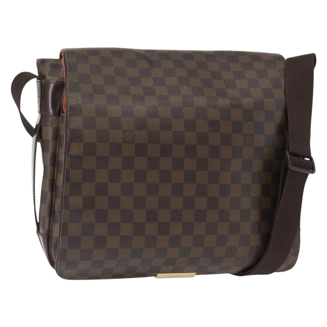 Louis Vuitton Bastille Shoulder Bag Damier Ebene Canvas N45258: Louis Vuitton Bastille Shoulder Bag Damier Ebene Canvas N45258 Louis Vuitton Damier Ebene Bastille shoulder bag in Damier Ebene canvas, made in France. The bag measures approximately W33.5 cm x H30 cm