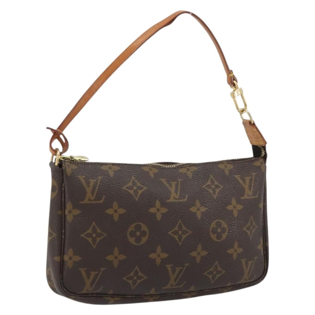 Louis Vuitton M51980 Pochette Accessoires Monogram Canvas Pouch: Louis Vuitton M51980 Pochette Accessoires Monogram Canvas Pouch Louis Vuitton Monogram Pochette Accessoires pouch in Monogram Canvas, made in France. This accessory pouch measures approximately W21 cm