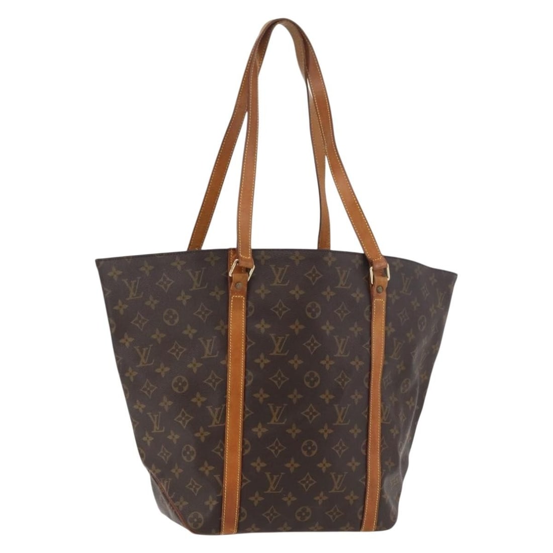 Louis Vuitton M51108 Sac Shopping Monogram Canvas Tote: Louis Vuitton M51108 Sac Shopping Monogram Canvas Tote Louis Vuitton Sac Shopping tote bag in Monogram canvas. This women's tote is made in France and features an open, spacious silhouette with should