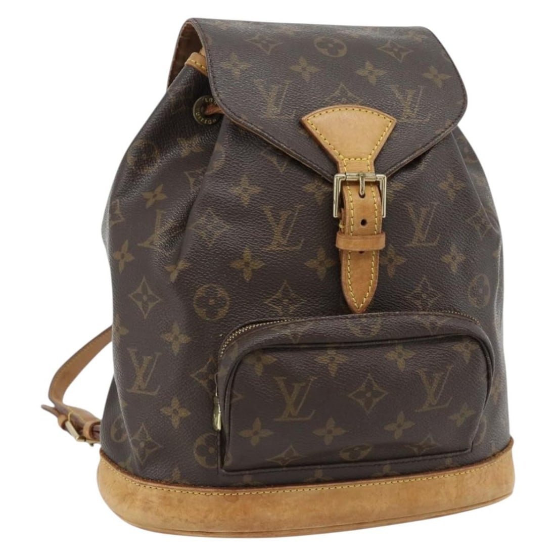 Louis Vuitton M51136 Montsouris MM Monogram Canvas Backpack: Louis Vuitton M51136 Montsouris MM Monogram Canvas Backpack Louis Vuitton Monogram Montsouris MM backpack in Monogram Canvas, made in France. The bag features the Monogram color/pattern and comes in t
