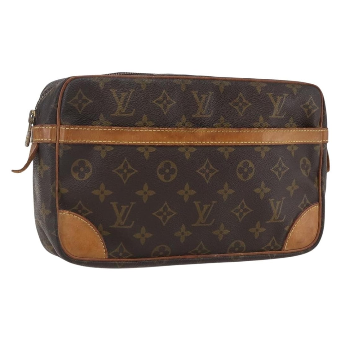 Louis Vuitton Compiegne 28 Monogram Canvas Women's Clutch Bag M51845: Louis Vuitton Compiegne 28 Monogram Canvas Women's Clutch Bag M51845 This Louis Vuitton Compiegne 28 clutch bag features the iconic Monogram canvas exterior and is designed for women. The clutch is ma