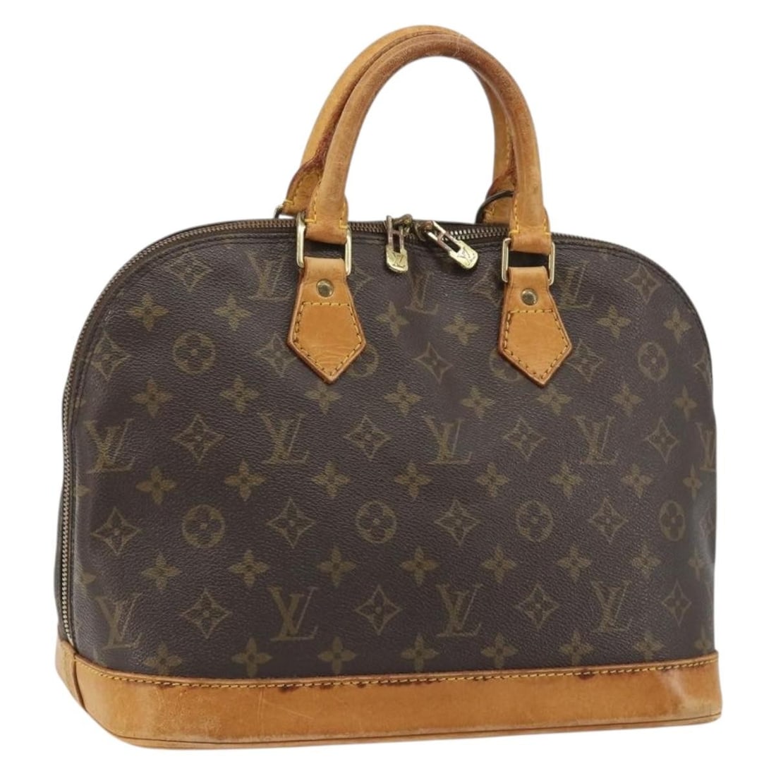 Louis Vuitton M51130 Alma Monogram Canvas Handbag France: Louis Vuitton M51130 Alma Monogram Canvas Handbag France Louis Vuitton Alma hand bag in Monogram Canvas, made in France. This women's bag is identified by product no. M51130 and comes with only the it