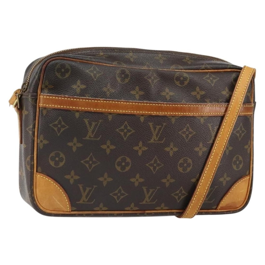 Louis Vuitton M51272 Trocadero 30 Monogram Canvas Shoulder Bag: Louis Vuitton M51272 Trocadero 30 Monogram Canvas Shoulder Bag A Louis Vuitton Monogram Trocadero 30 shoulder bag in Monogram Canvas, made in France. This pre-owned bag is identified by product no. M5