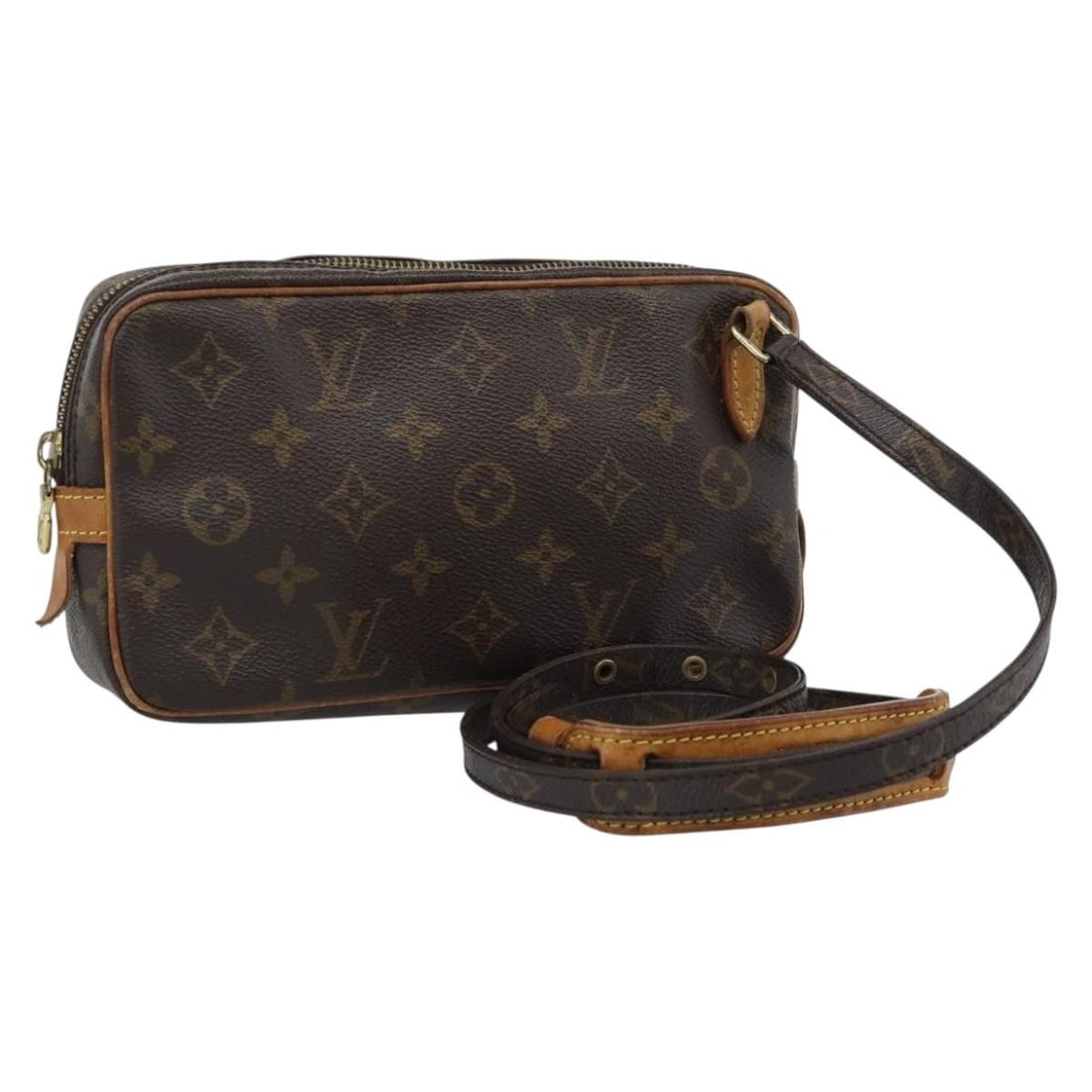 Louis Vuitton M51828 Marly Bandouliere Monogram Canvas Shoulder Bag: Louis Vuitton M51828 Marly Bandouliere Monogram Canvas Shoulder Bag Louis Vuitton Monogram Marly Bandouliere shoulder bag in Monogram Canvas, made in France. This women's shoulder bag features the M51