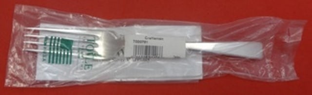 Towle Craftsman Sterling Silver Fork 7 3/8" New Factory Sleeve (1 of 2)