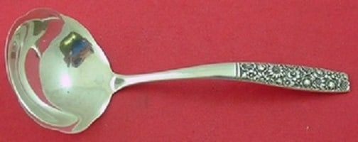 Towle Contessina Sterling Silver 6 1/2 Gravy Ladle: Towle Contessina Sterling Silver 6 1/2 Gravy Ladle Sterling silver gravy ladle in the Contessina pattern by Towle. This post-1940 piece is made in the United States and is not monogrammed. It is descr