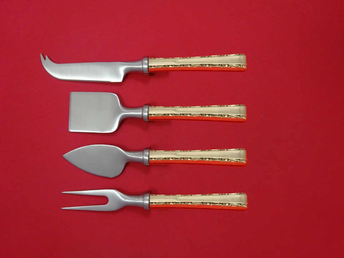 Madrigal Lunt Sterling Silver 4-Piece Cheese Serving Set (1 of 1)
