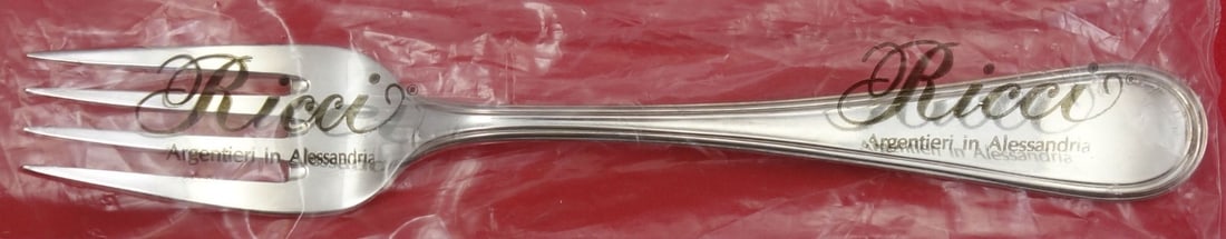 Ricci Ascot Sterling Silver Salad Fork 7 Inch New Flatware (1 of 1)
