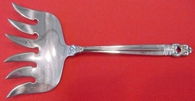 Royal Danish International Sterling Silver Sardine Fork 4.25 Inch (1 of 2)