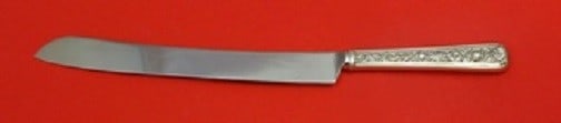 Watson Windsor Rose Sterling Silver Wedding Cake Knife 12 Inch Custom: Watson Windsor Rose Sterling Silver Wedding Cake Knife 12 Inch Custom This stunning wedding cake knife features a custom hollow handle crafted from sterling silver in the elegant Windsor Rose pattern 
