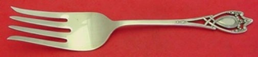 Lunt Monticello Sterling Silver Serving Fork 6in Splayed Tine (1 of 1)