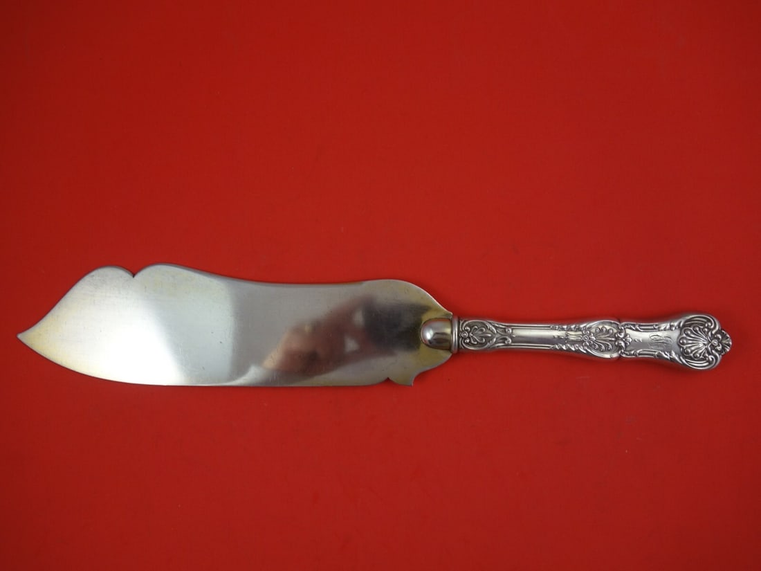 Gorham King George Sterling Silver Ice Cream Slice 12 1/2" Serving (1 of 3)