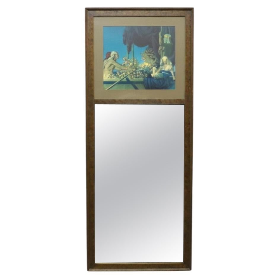 Maxfield Parrish Cleopatra framed wall mirror c1920 (1 of 9)