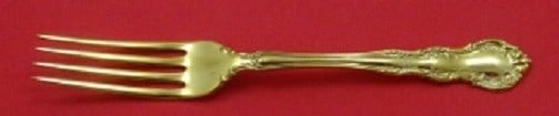 Wallace Old Atlanta Vermeil Sterling Silver Fork 7 Inch: Wallace Old Atlanta Vermeil Sterling Silver Fork 7 Inch This exquisite Old Atlanta Vermeil fork by Wallace is a stunning addition to any table setting. Crafted from high-quality sterling silver, this 