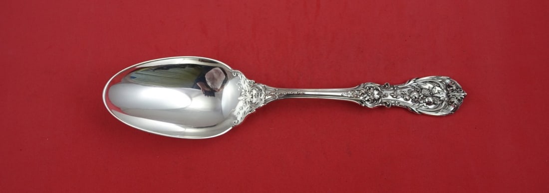 Reed and Barton Francis I Old Sterling Silver Serving Spoon 9.25" (1 of 2)