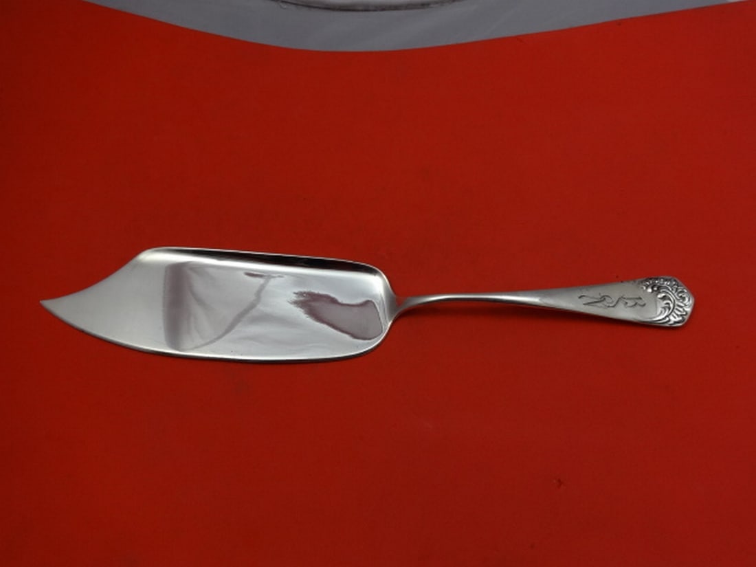 Shiebler Marie Antoinette Sterling Silver Fish Server 12.5" Monogrammed (1 of 1)