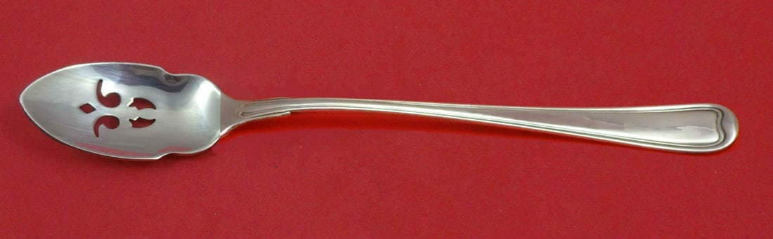 Gorham Old French Sterling Silver Olive Spoon 7.5 Inch Custom Made: Gorham Old French Sterling Silver Olive Spoon 7.5 Inch Custom Made This exquisite serving spoon features the distinguished Old French pattern by Gorham, crafted from high-quality sterling silver. Meas
